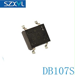 厂家直销 DB107S桥堆 封装DIP-4