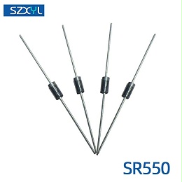 新亿利 厂家直销 直插SR550 肖特基二极管