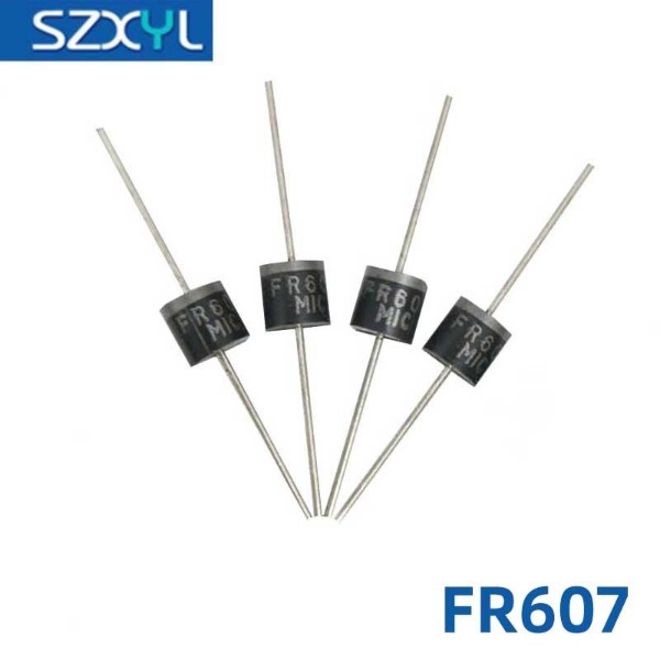 厂家直销 插件FR607快恢复整流二极管