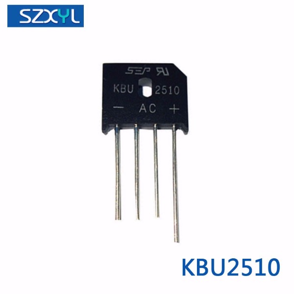 厂家直销 KPU2510整流桥堆 kpu2510扁桥
