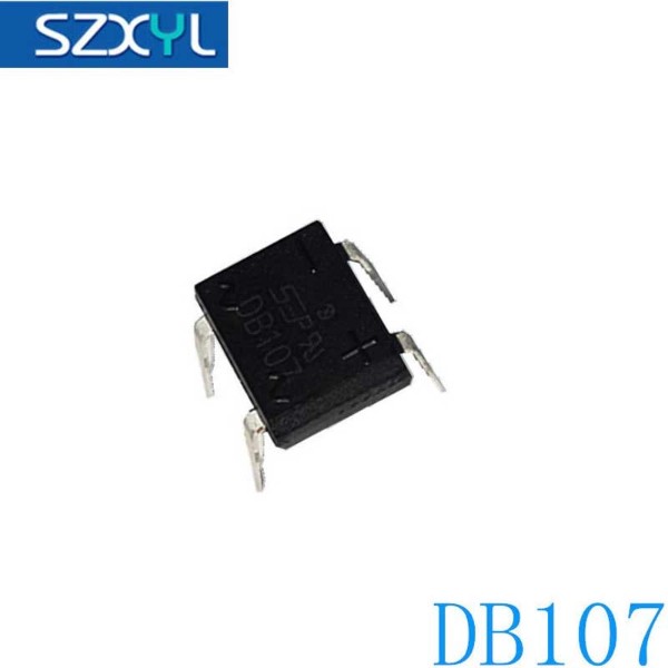厂家直销 DB107桥堆 封装DIP-4