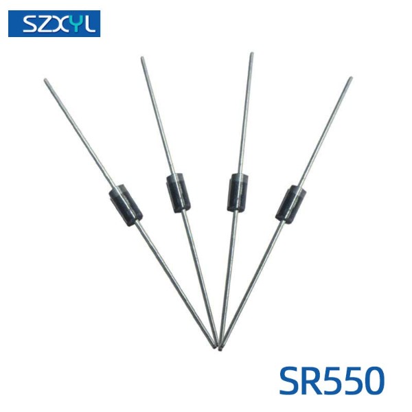 新亿利 厂家直销 直插SR550 肖特基二极管