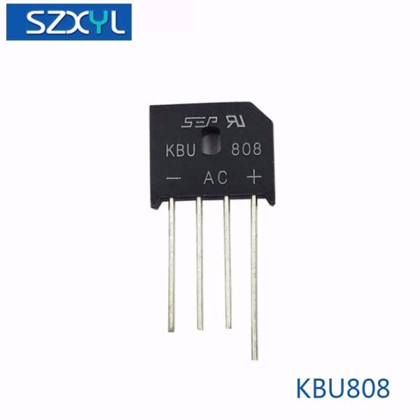 KBU808扁桥 圆脚整流器 DIP-4
