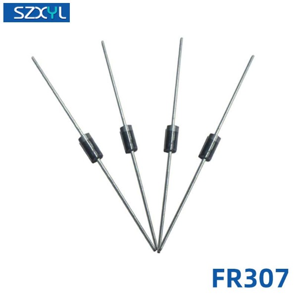 厂家直销 FR307 直插快恢复二极管