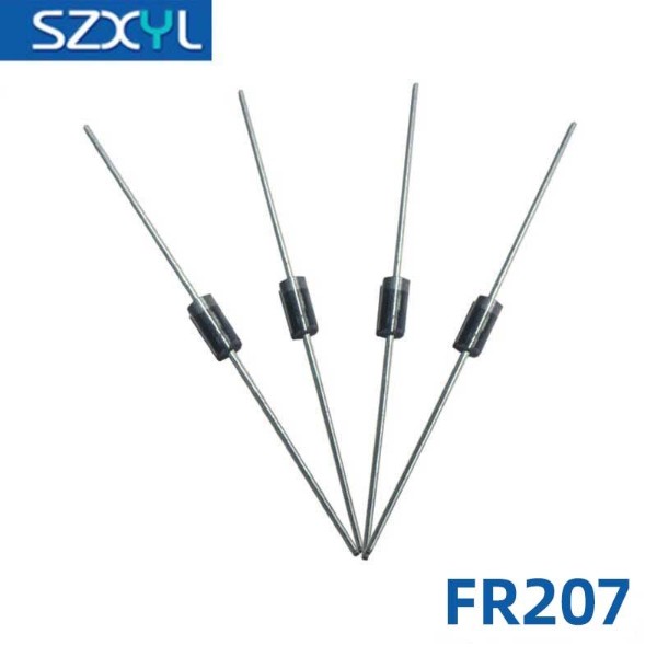 厂家直销 插件FR207快恢复整流二极管