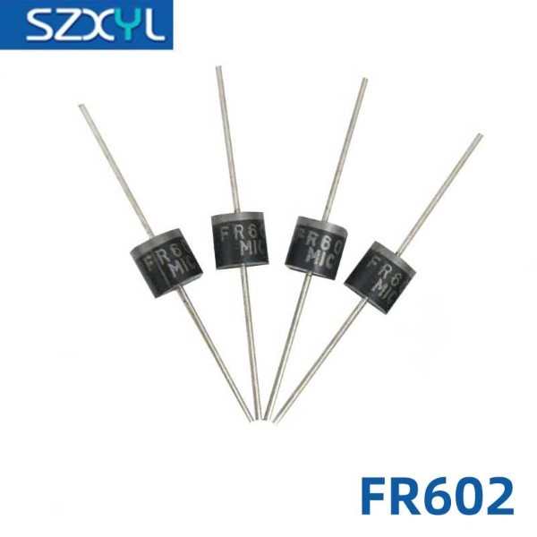 厂家直销 插件FR602快恢复整流二极管
