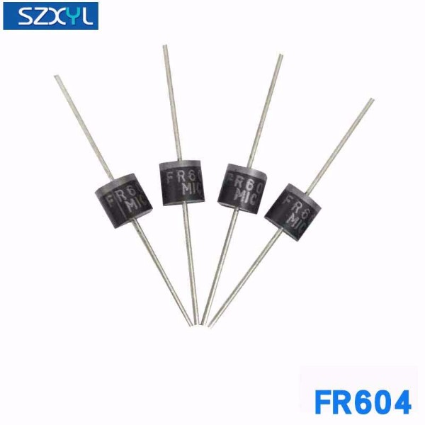 FR604快恢复二极管  R-6封装