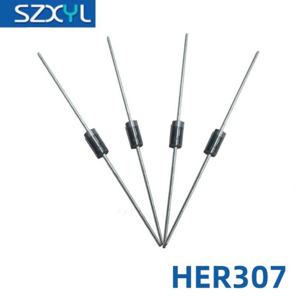 厂家直销 HER307高效整流二极管 封装DO-27