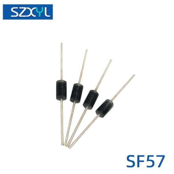 厂家直销 特快恢复SF57二极管 DO-27