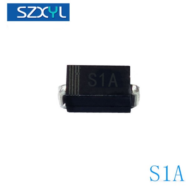 S1A SMA整流二极管DO-214AC封装