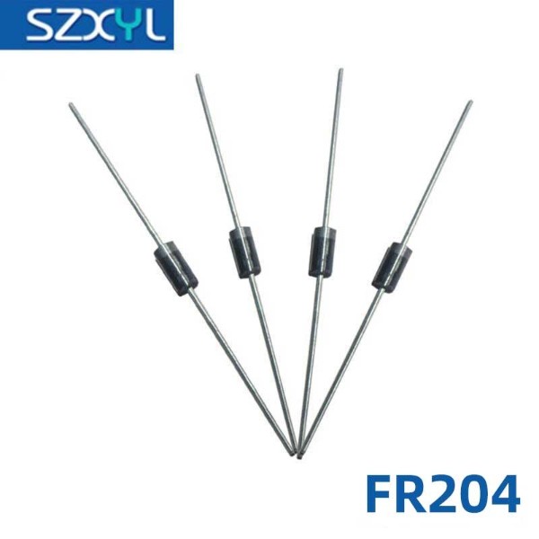 厂家直销 插件FR204快恢复整流二极管