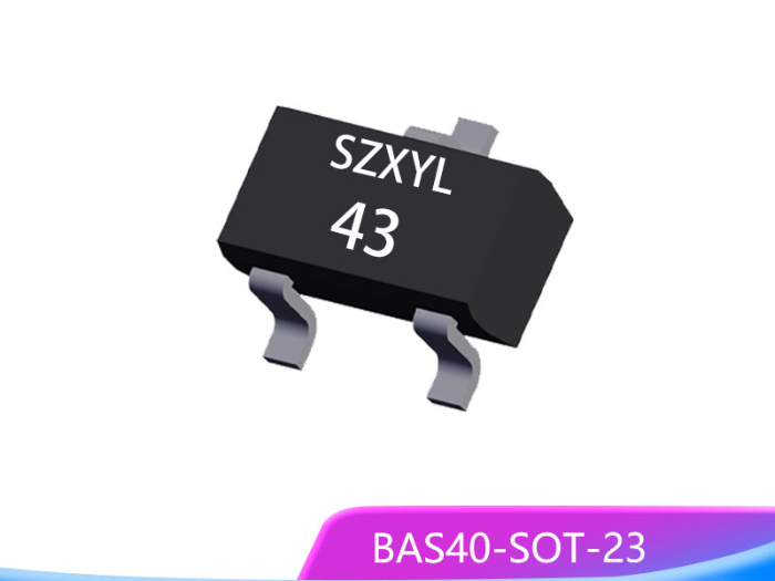 供应BAS40 SOT-23 肖特基二极管